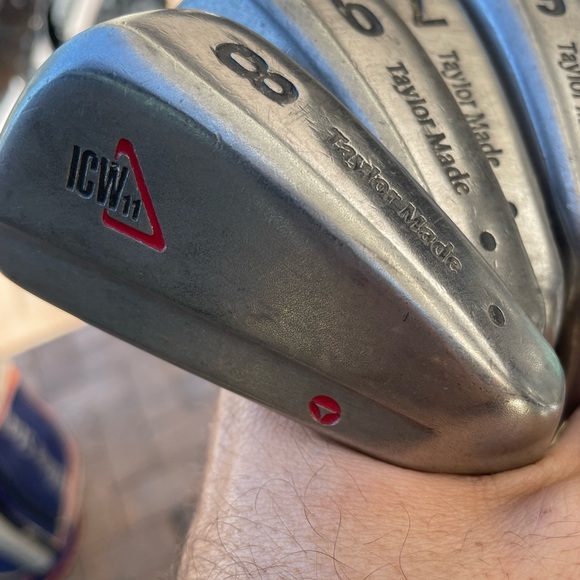Taylormade ICW11 iron set 6 pc in right handed 
Steel shafts - Picture 3 of 12